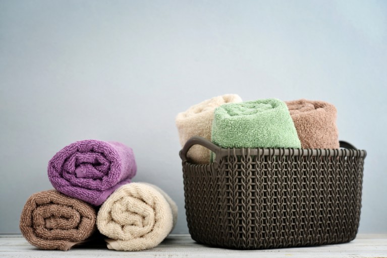 how to store your luxury bath towels