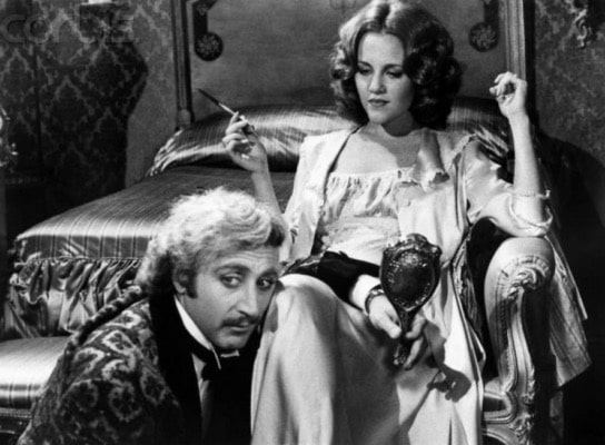 Mary suspected Gene of having an affair with his co star from Young Frankenstein, Madeline Kahn (the woman in the picture is Madeline Kahn)