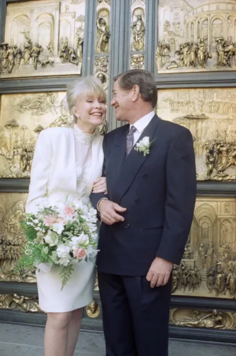 Jon Eicholtz and his wife Barbara Eden celebrated their 34th wedding anniversary