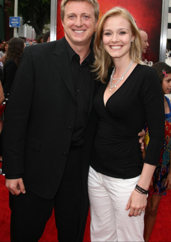 William Zabka and his wife Stacie Zabka attended the red carpet together