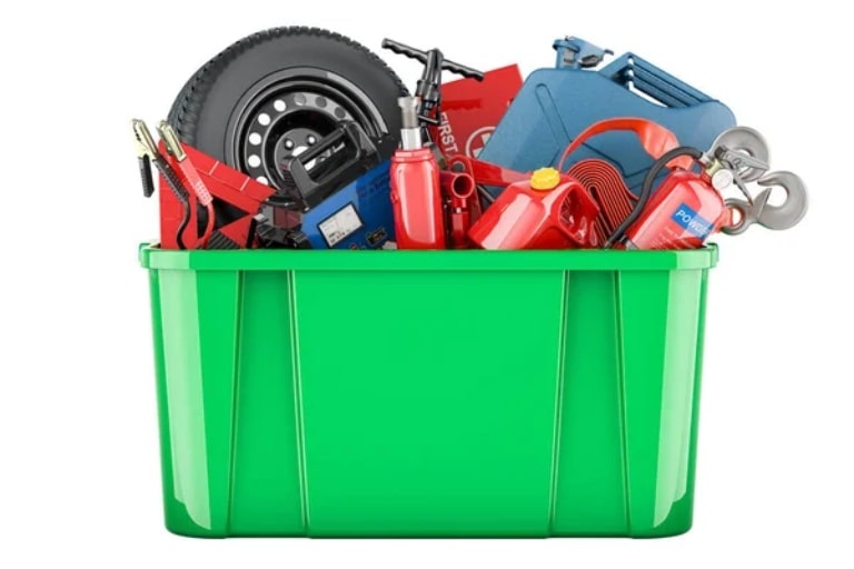 offloading seasonal auto accessories without losing access