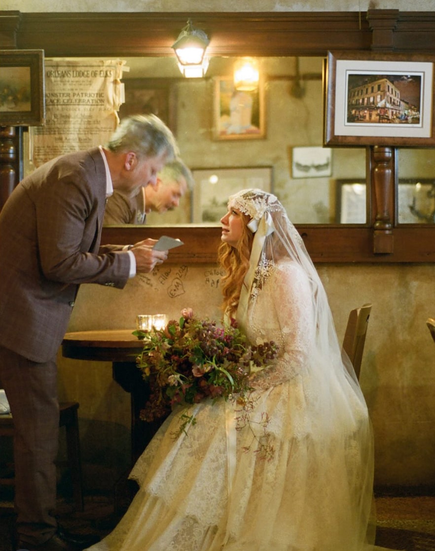 The George Bianchini wedding with Hendricks happened on April 20, 2024