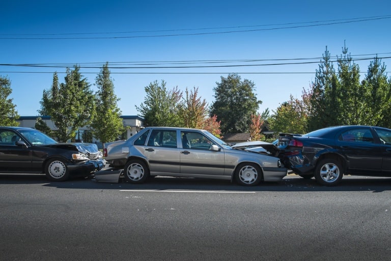 how fault percentages affect your payout after a chain reaction crash