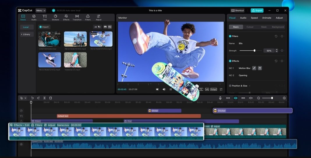 transform static posts into scroll stopping videos using capcut desktop video editor