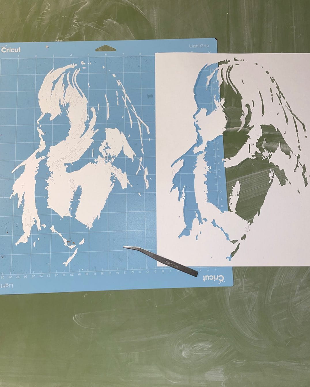 her work
